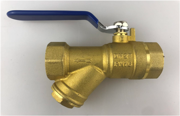 埃莱德591铜阀门带过滤器球阀工程专用支持批发